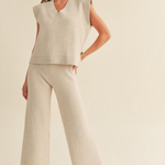 Sweater Pants - beige, womens pants/matching sets collection