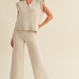 Sweater Pants - beige, womens pants/matching sets collection