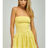 Tube Ruffle Dress