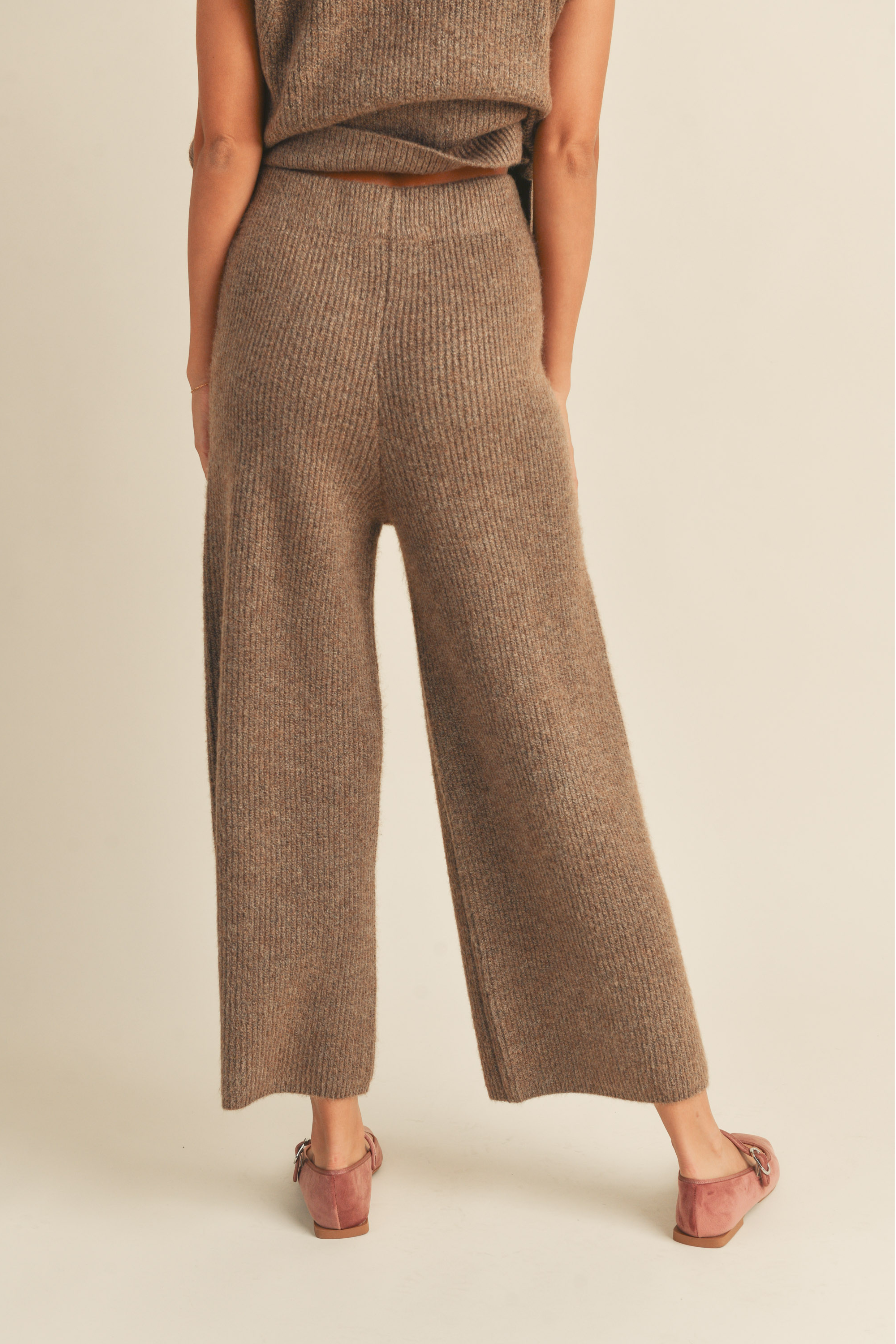 Sweater Pants - brown, womens pants/matching sets collection