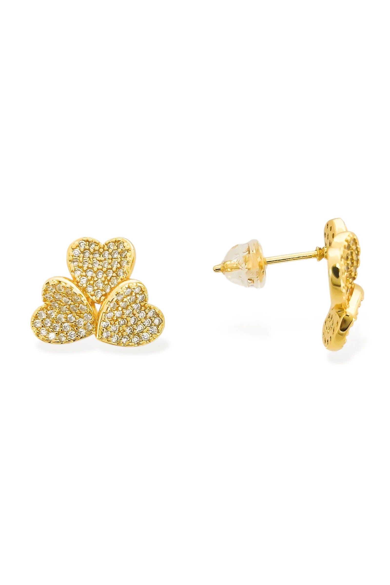 Heart Stud Earring