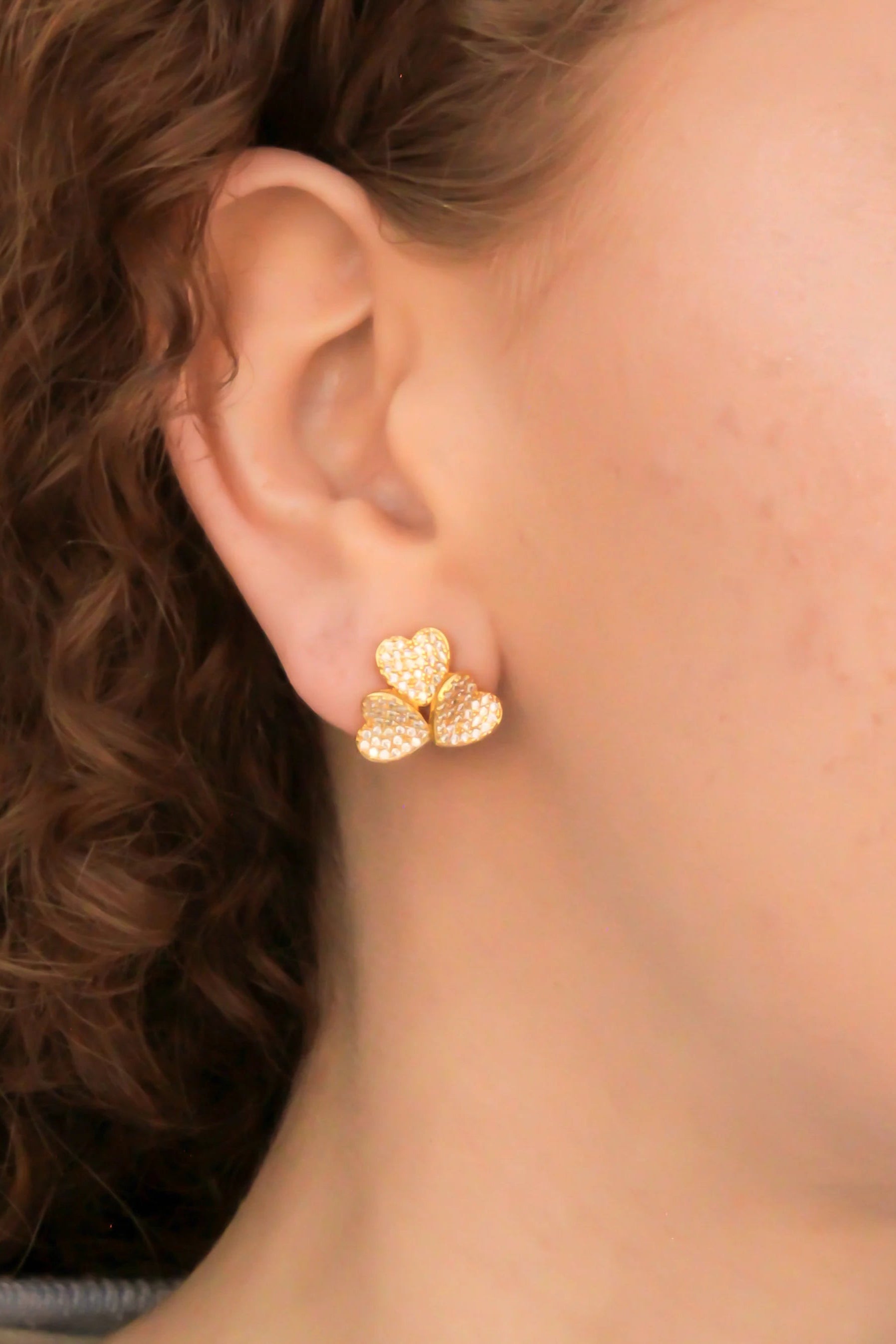Heart Stud Earring 