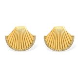 Shell Earring - gold, womens earring collection