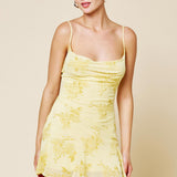 Drape Mini Dress