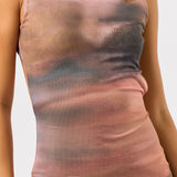 Mini Dress With Open Back
