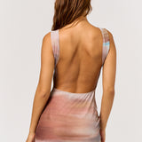 Mini Dress With Open Back