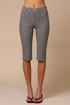 Gingham Capri Pant