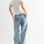 Just Black - Super Wide Leg - medium denim, womens jean collection