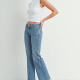 Just Black - Twist Leg Bootcut Jean