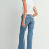 Just Black - Twist Leg Bootcut Jean