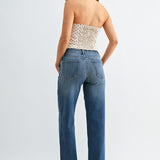 Just Black - Slim Palazzo Scissor Cut