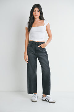 Just Black - Barrel Jean Twist