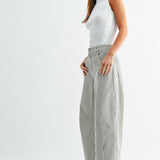 Just Black - Barrel Jean with Seams