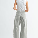 Just Black - Barrel Jean with Seams