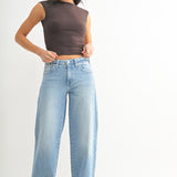Just Black - Low Slung Vintage Straight