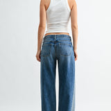 Just Black - Angle Seam Wide Leg