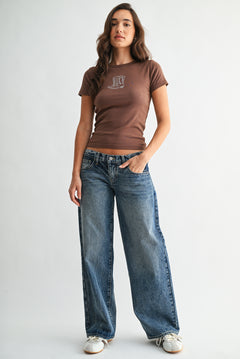 Just Black - Relaxed Straight Jean