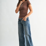Just Black - Relaxed Straight Jean