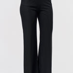 Wide Leg Mesh Pant - Black, Women's Pants Collection