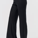 Wide Leg Mesh Pant - Black, Women's Pants Collection