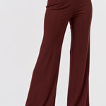 Wide Leg Mesh Pant - Cayenne, Women's Pants Collection