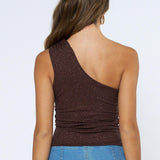 Hardware One Shoulder Top