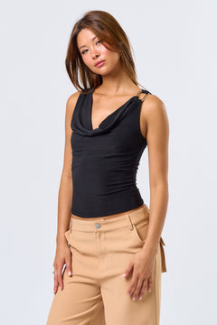 Metal Trim Cowl Top