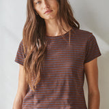 Striped Short Sleeve Top