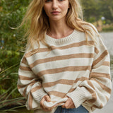 Oversized Stripe Sweater