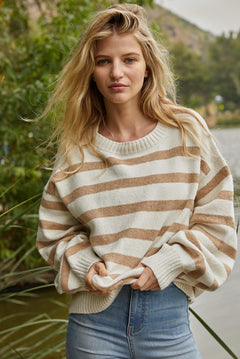 Oversized Stripe Sweater