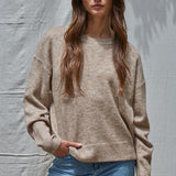 Knit Sweater With Stitch Detail