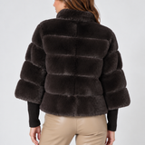 Collared Fur Jacket