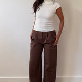Knit High Neck Cap Sleeve Top