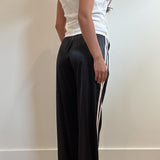 Side Stripe Satin Pant