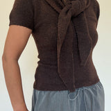 Round Neck Knit Top