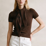 Round Neck Knit Top
