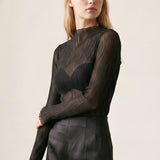 Chiffon Long Sleeve Top