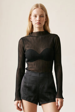 Chiffon Long Sleeve Top