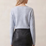 Faux Leather Micro Skort
