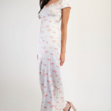 Cap Sleeve Maxi Dress