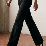 Multi Button Detail Denim Pant