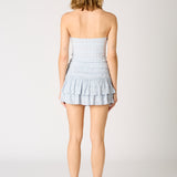 Lace Tube Top - Sky, Women's Tops Collection