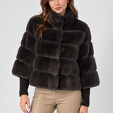 Collared Fur Jacket