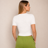 Short Sleeve Sweater