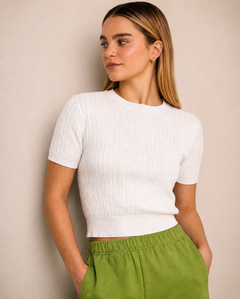 Short Sleeve Sweater