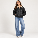 Faux Leather Fur Insert