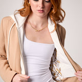 Chloe Cropped Hooded