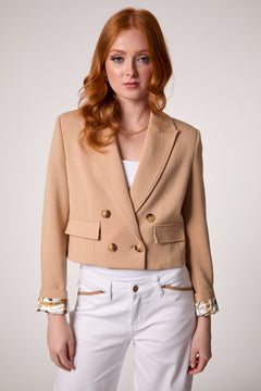 Chloe Cropped Hooded