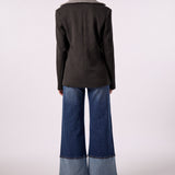 Blazer with Sweater Insert