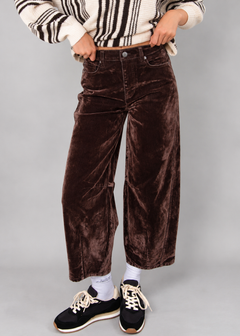 Velvet Barrel Pant